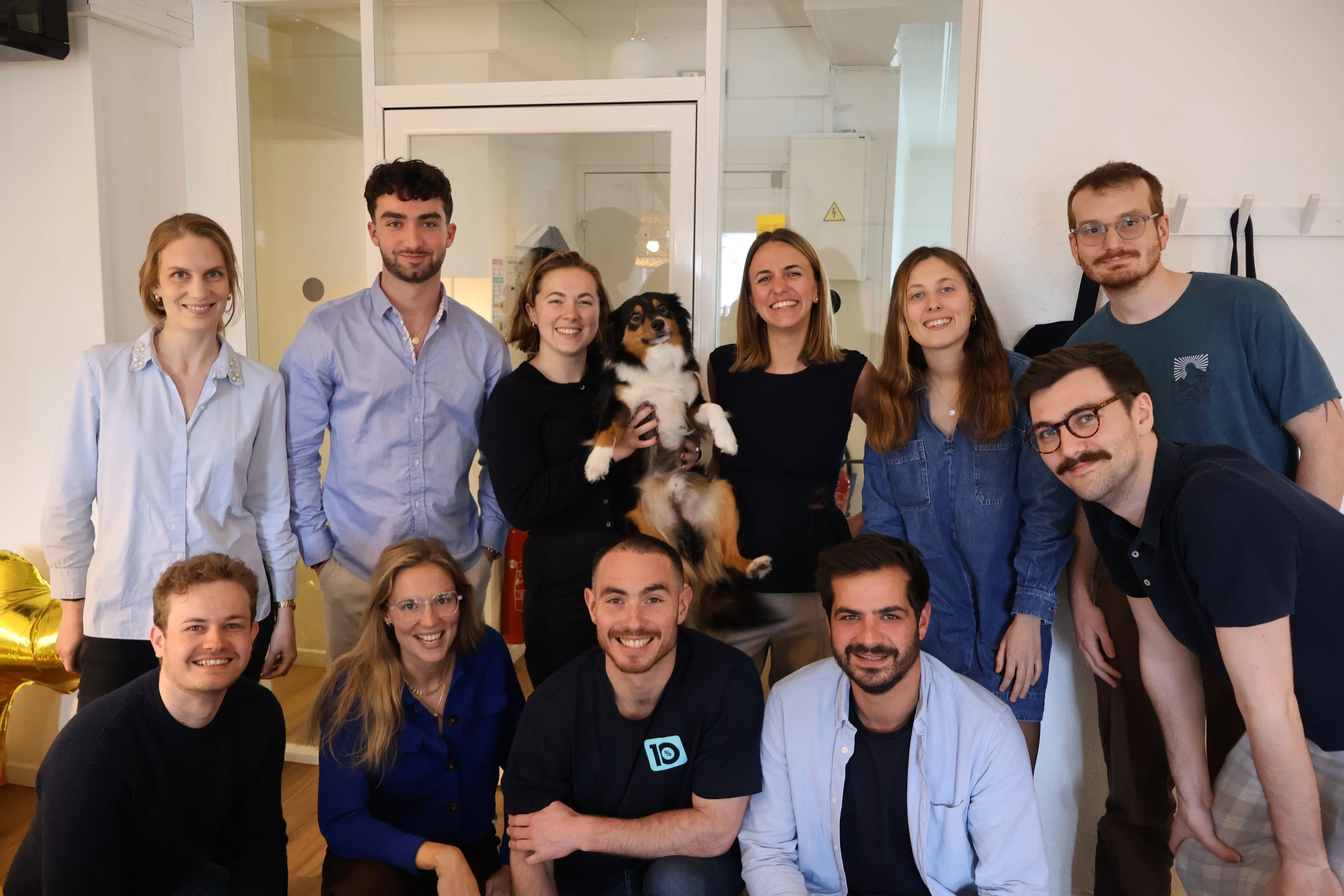 L'équipe 10% au bureau